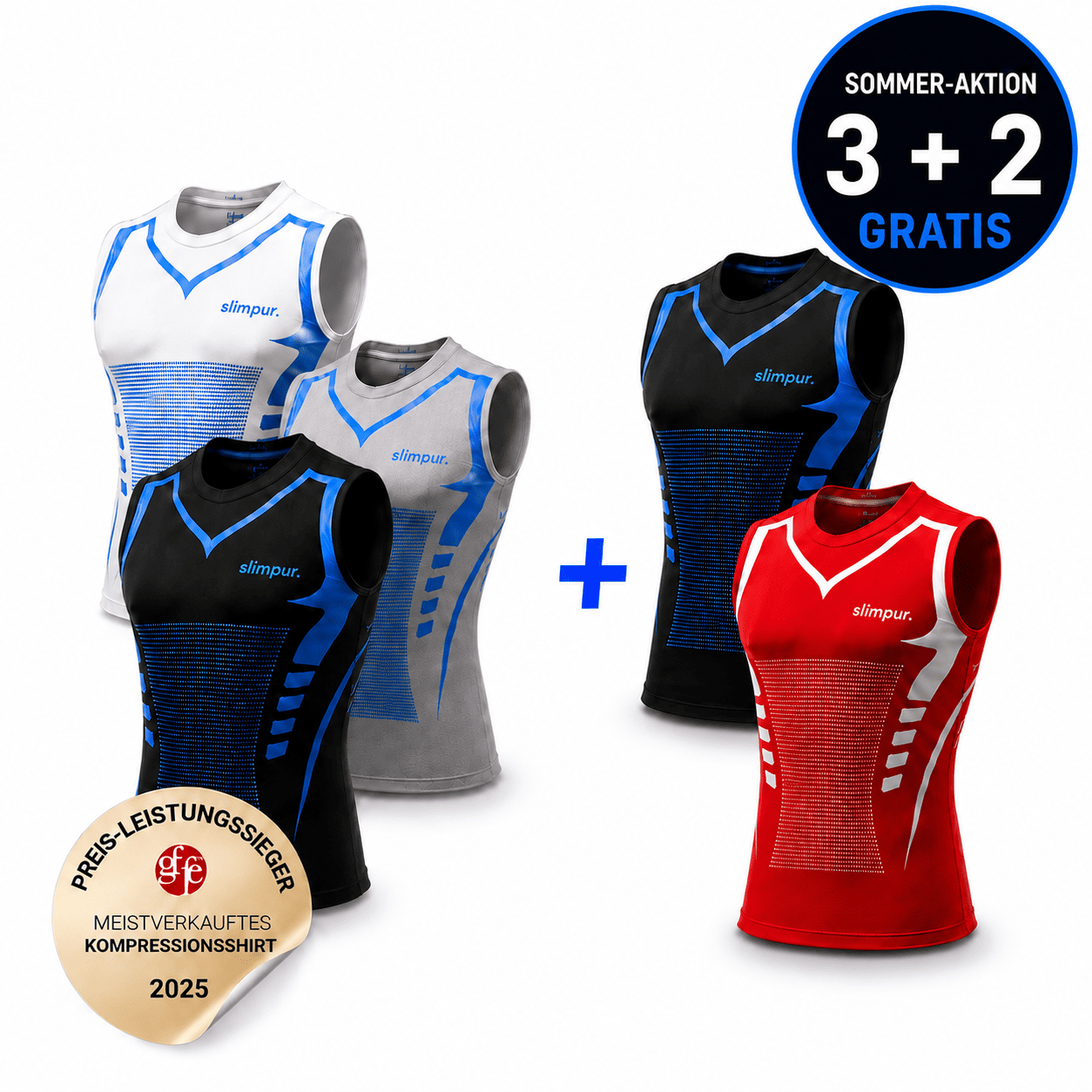 SlimX | Slimpur Kompressions-Shirt III
