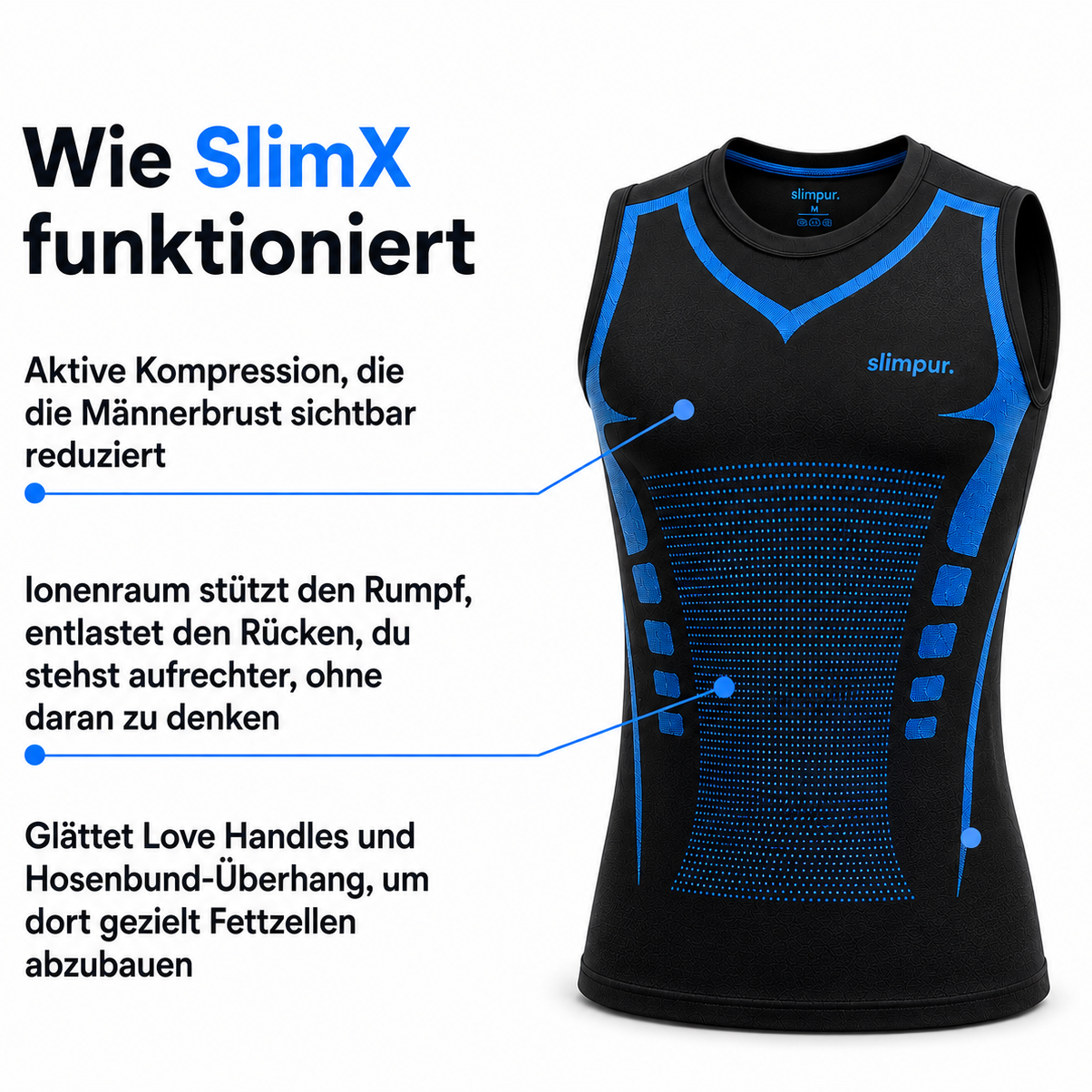 SlimX | Slimpur Kompressions-Shirt III